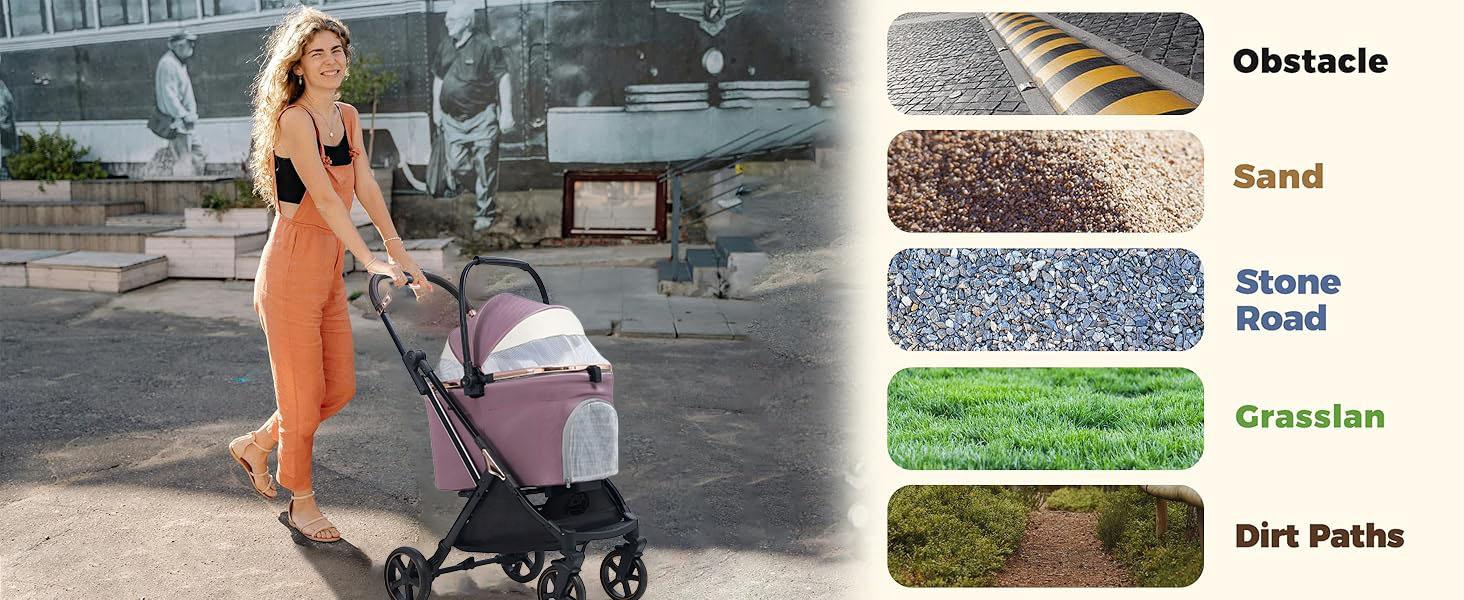 3 in 1 Pet Stroller