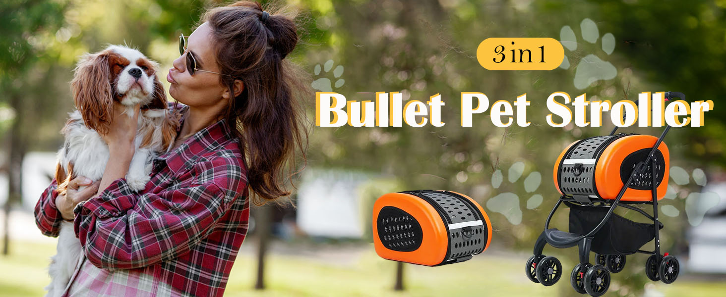 Bullet Pet Stroller