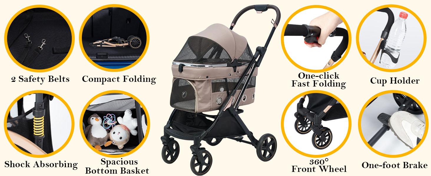 Stationary Pet Carriage