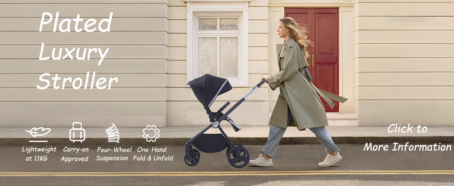 Plated Luxury Stroller