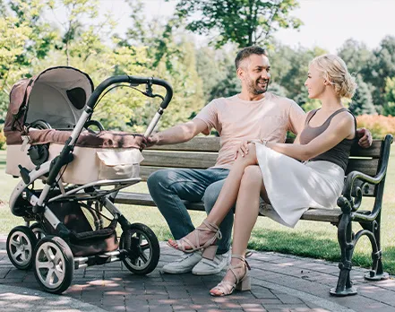 5point harness for added safety and security