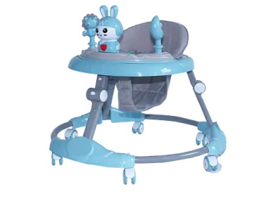 Baby Activity Walker With Music, Silent Wheels 508