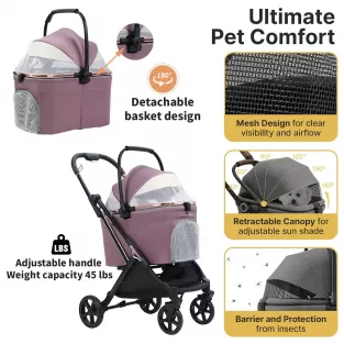 3 in 1 Pet Stroller