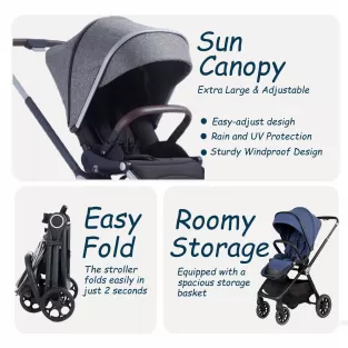 Multifunctional Travel Stroller