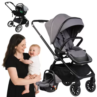 Carseat Big Wheel Stroller