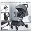 Leather Handle Luxury Stroller