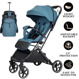 Our family has been using this lightweight folding stroller for months, and it's been a game - changer. The one - hand fold is a lifesaver when I'm holding my baby and trying to get in and out of the 